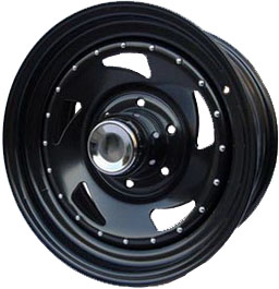  Колёсный диск 16x8 ET -10 TOY Черный, ikn00B 