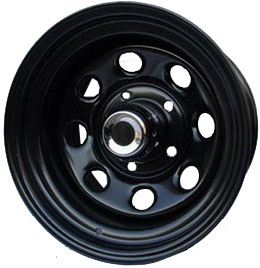  Колёсный диск 16x8 ET -22 УАЗ Черный, ikn04B 